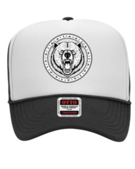 "Bear - Spirit Animal" Graphic Foam Trucker Cap