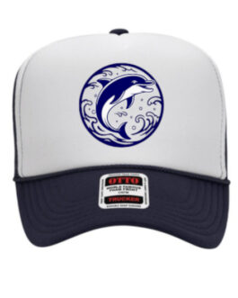 "Dolphin - Spirit Animal" Graphic Foam Trucker Cap