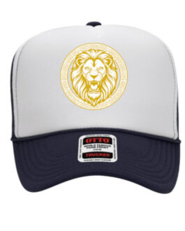 "Lion - Spirit Animal" Graphic Foam Trucker Cap