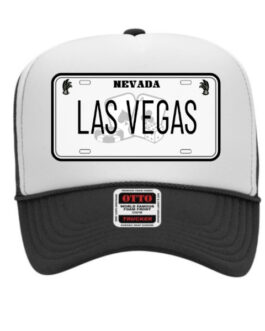 "Nevada License Plate" Graphic Foam Trucker Cap