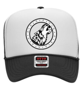 "Wolf - Spirit Animal" Graphic Foam Trucker Cap