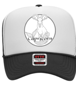 "Zodiac - Capricorn" Graphic Foam Trucker Cap