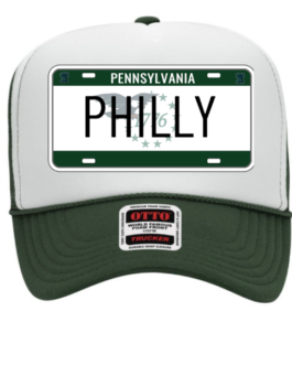 "Pennsylvania License Plate" Graphic Foam Trucker Cap